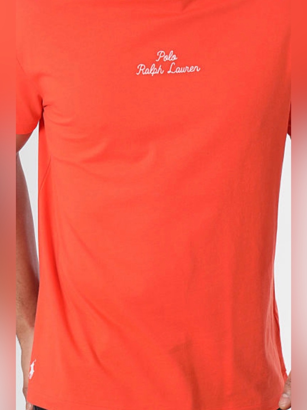 Polo Ralph Lauren - Camiseta Orange Short-Sleeve Crew T-Shirt. Sz L like new - Picture 3 of 13